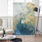 Ocean Splash II by PI Studio on GIANT ART - gold abstract