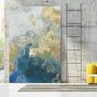Ocean Splash II by PI Studio on GIANT ART - gold abstract