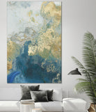 Ocean Splash II by PI Studio on GIANT ART - gold abstract