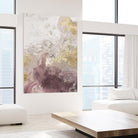 Ocean Splash II Burgundy Version by PI Studio on GIANT ART - gold abstract