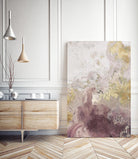 Ocean Splash II Burgundy Version by PI Studio on GIANT ART - gold abstract