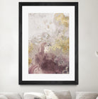 Ocean Splash II Burgundy Version by PI Studio on GIANT ART - gold abstract