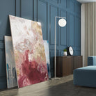 Ocean Splash II Crimson Version by PI Studio on GIANT ART - gold abstract