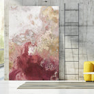 Ocean Splash II Crimson Version by PI Studio on GIANT ART - gold abstract