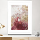 Ocean Splash II Crimson Version by PI Studio on GIANT ART - gold abstract