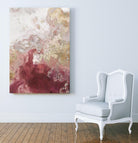 Ocean Splash II Crimson Version by PI Studio on GIANT ART - gold abstract