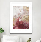 Ocean Splash II Crimson Version by PI Studio on GIANT ART - gold abstract