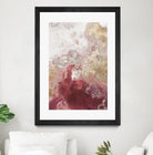 Ocean Splash II Crimson Version by PI Studio on GIANT ART - gold abstract