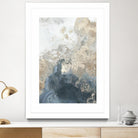 Ocean Splash II Indigo Version by PI Studio on GIANT ART - gold abstract