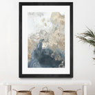 Ocean Splash II Indigo Version by PI Studio on GIANT ART - gold abstract