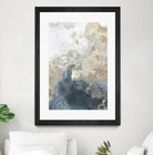 Ocean Splash II Indigo Version by PI Studio on GIANT ART - gold abstract