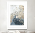 Ocean Splash II Indigo Version by PI Studio on GIANT ART - gold abstract