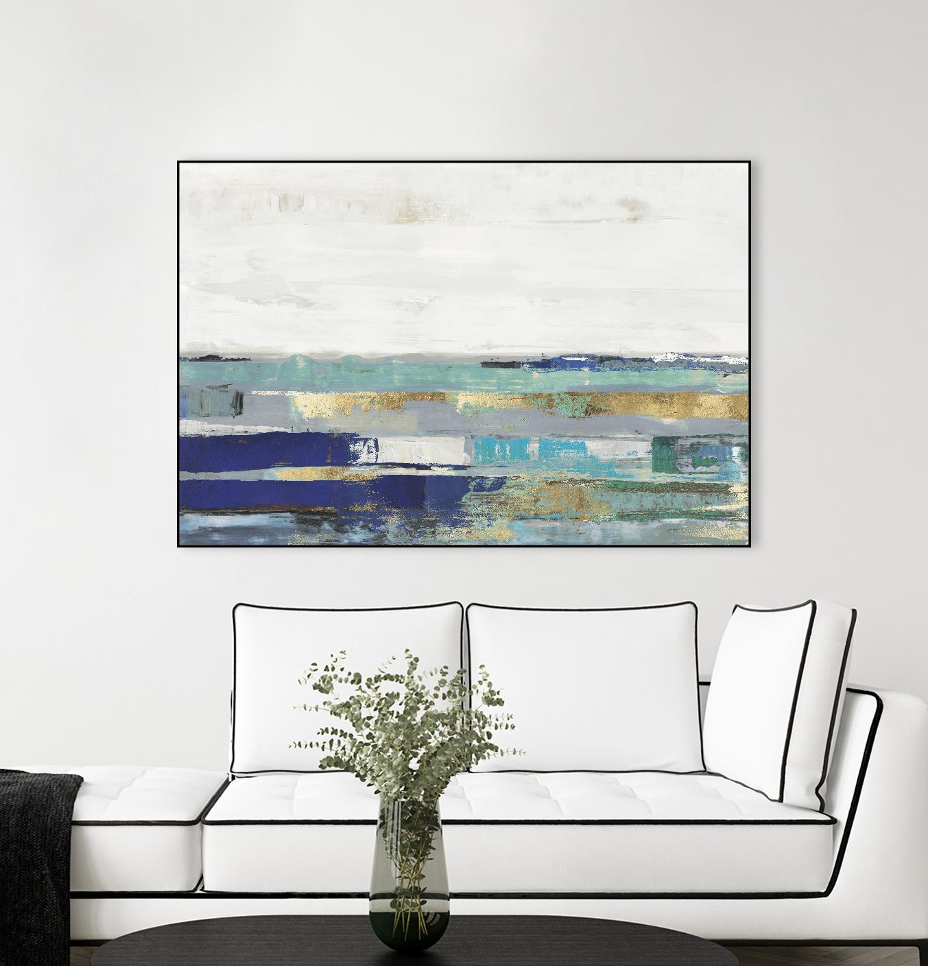 Way to Go by PI Studio on GIANT ART - blue abstract