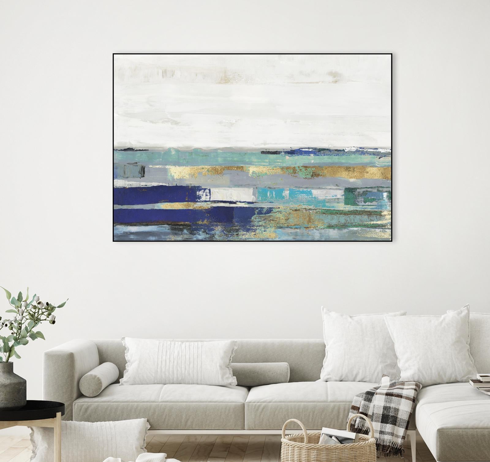 Way to Go by PI Studio on GIANT ART - blue abstract