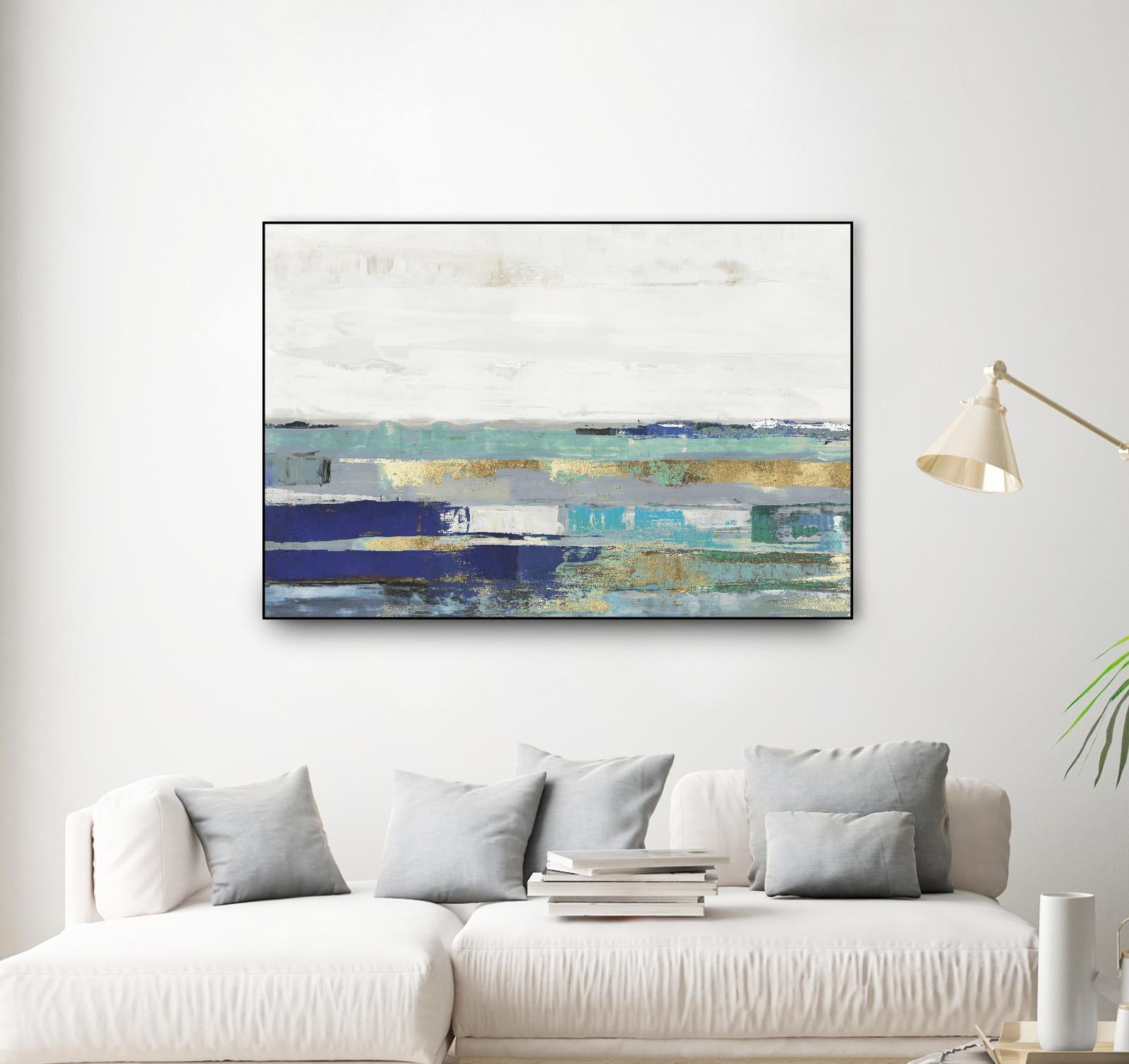 Way to Go by PI Studio on GIANT ART - blue abstract