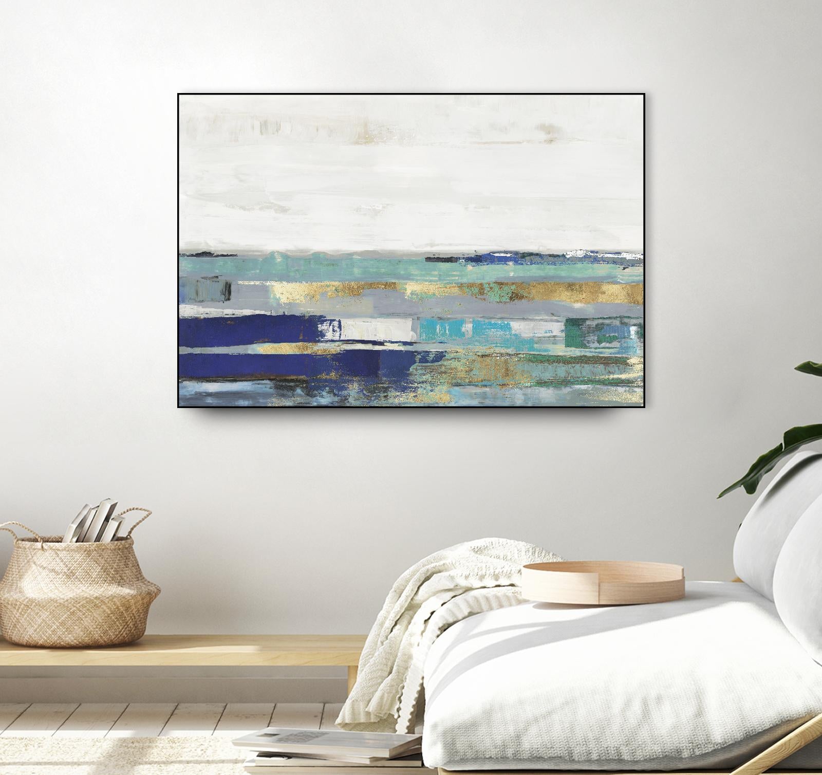 Way to Go by PI Studio on GIANT ART - blue abstract