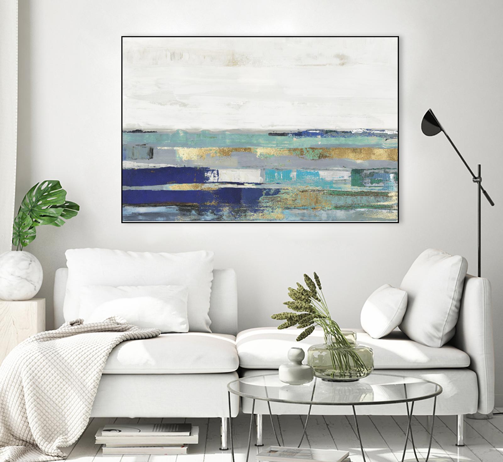 Way to Go by PI Studio on GIANT ART - blue abstract