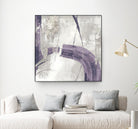 Black Ink I Lavender Version by PI Studio on GIANT ART - purple abstract
