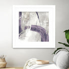 Black Ink I Lavender Version by PI Studio on GIANT ART - purple abstract