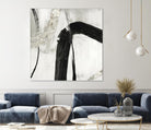 Black Ink II by PI Studio on GIANT ART - white abstract