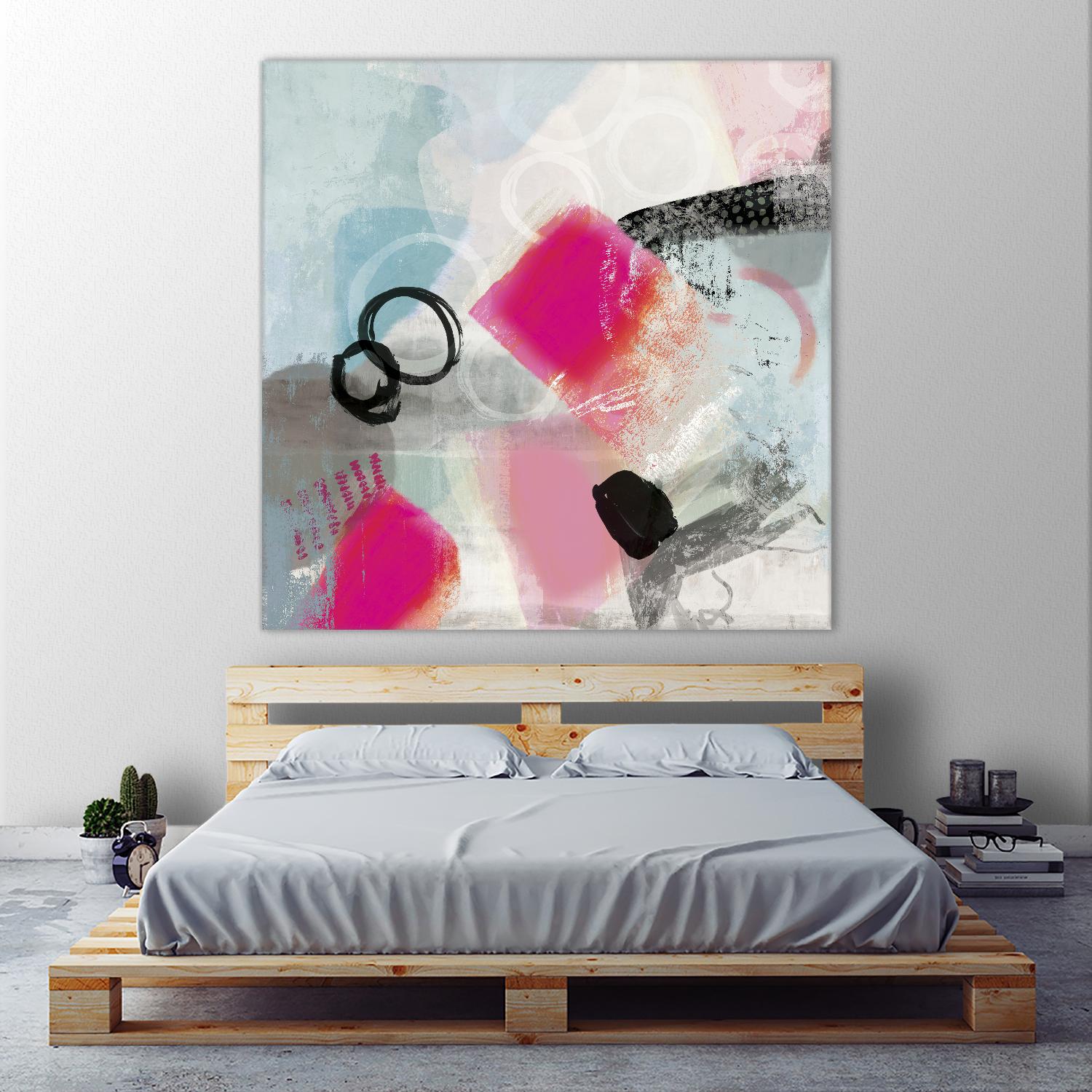 Rush by PI Studio on GIANT ART - cyan abstract