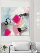 Rush by PI Studio on GIANT ART - cyan abstract