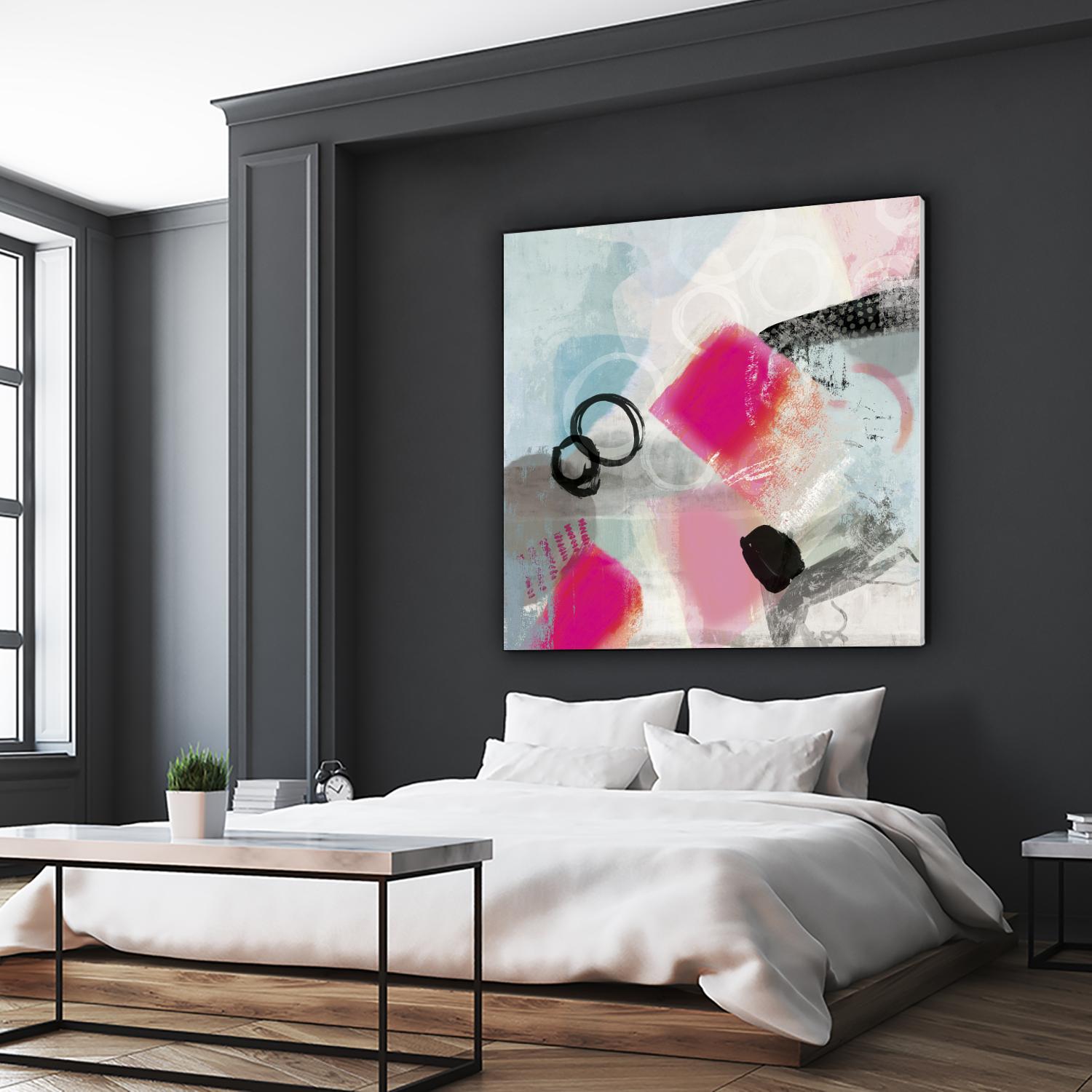 Rush by PI Studio on GIANT ART - cyan abstract