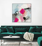 Rush by PI Studio on GIANT ART - cyan abstract