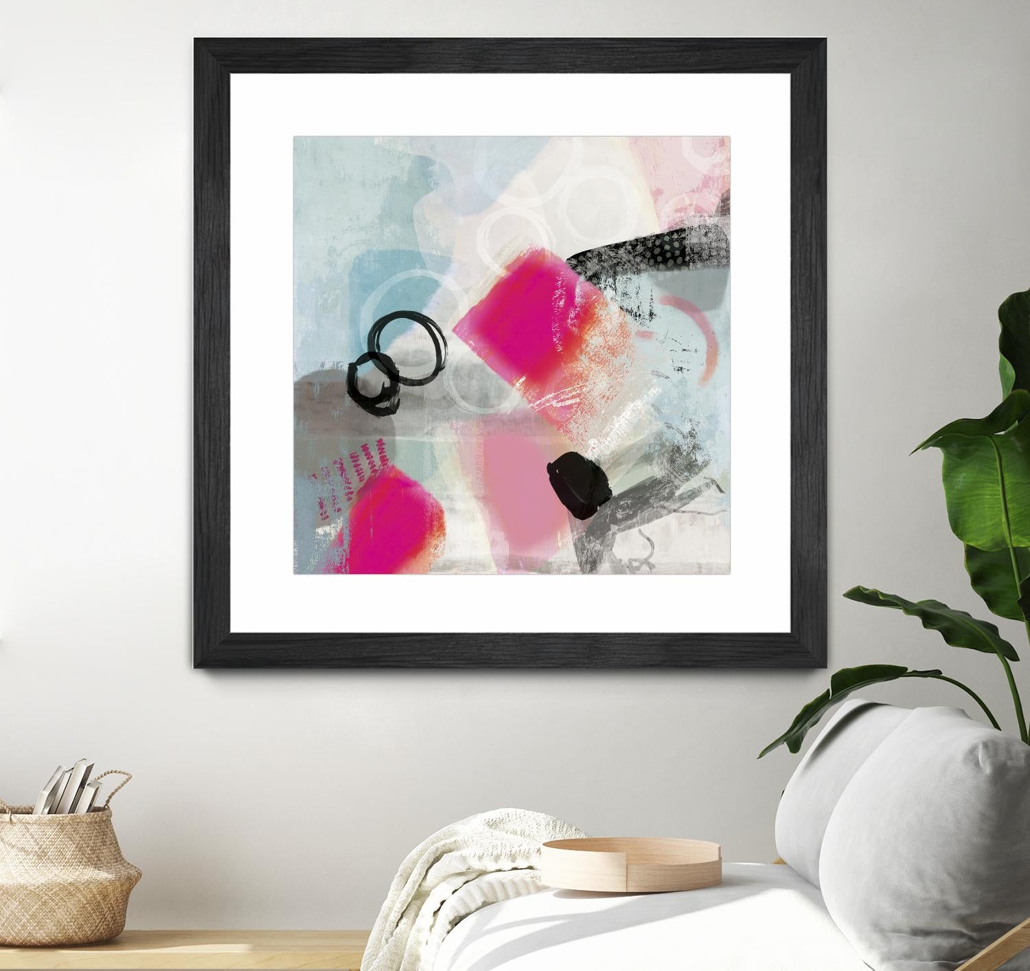 Rush by PI Studio on GIANT ART - cyan abstract