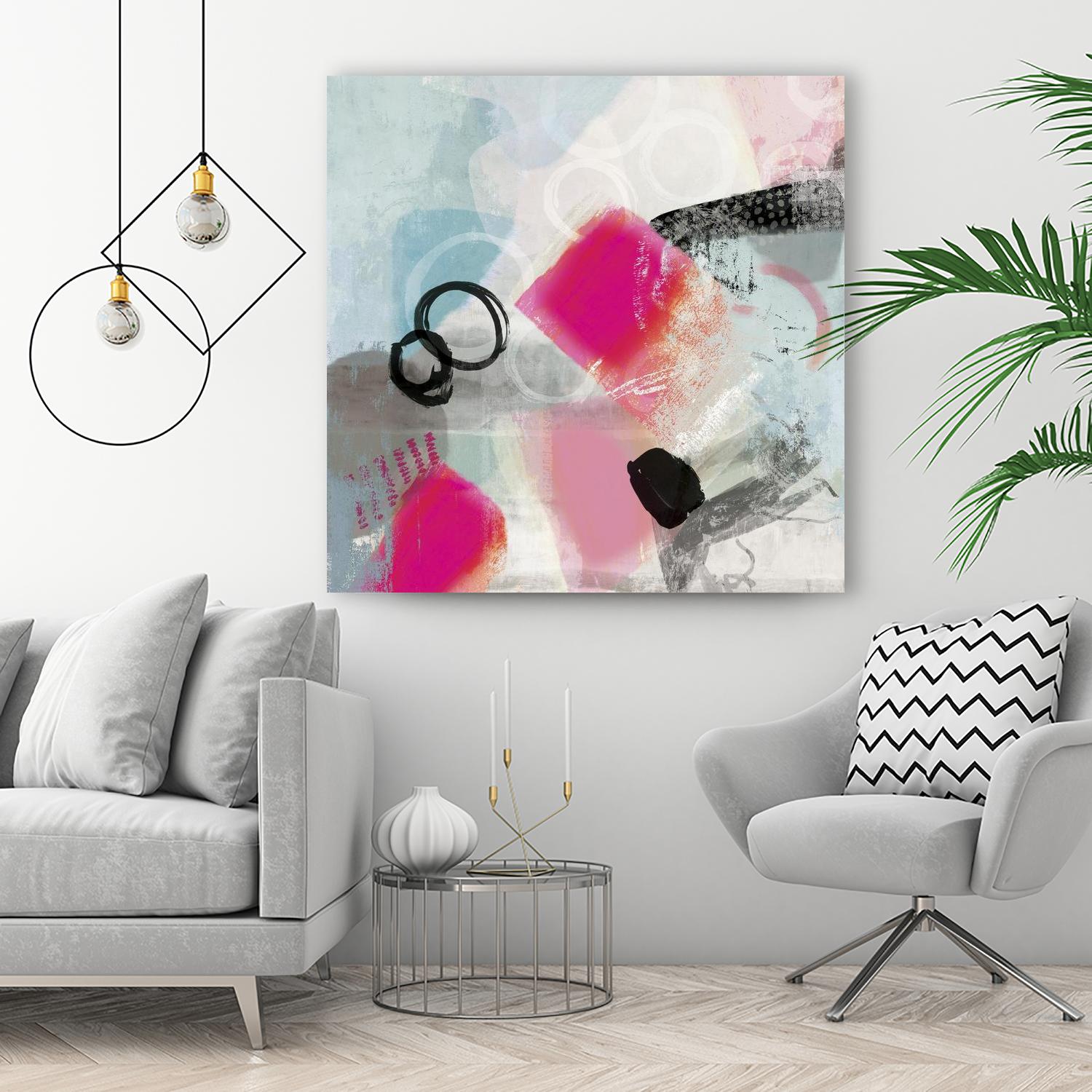 Rush by PI Studio on GIANT ART - cyan abstract