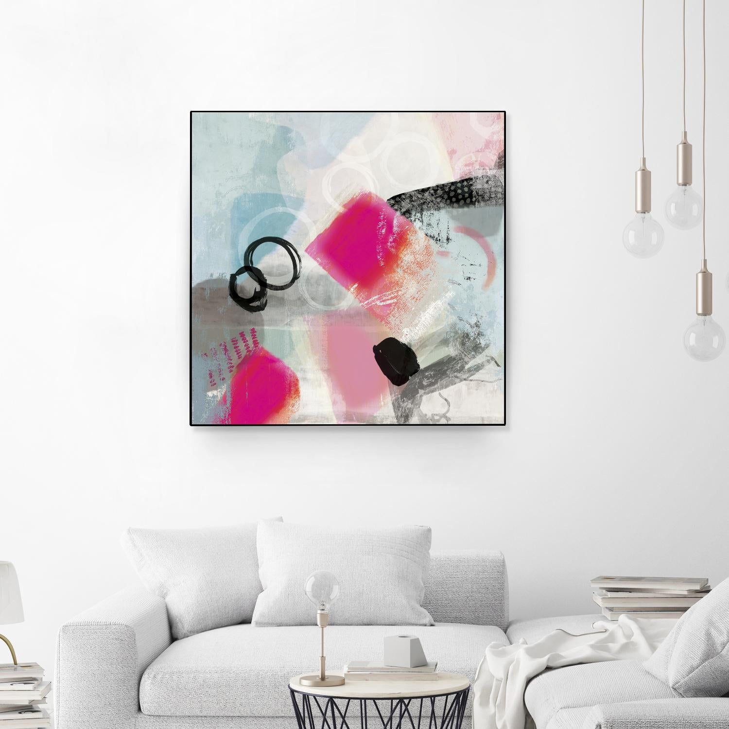 Rush by PI Studio on GIANT ART - cyan abstract