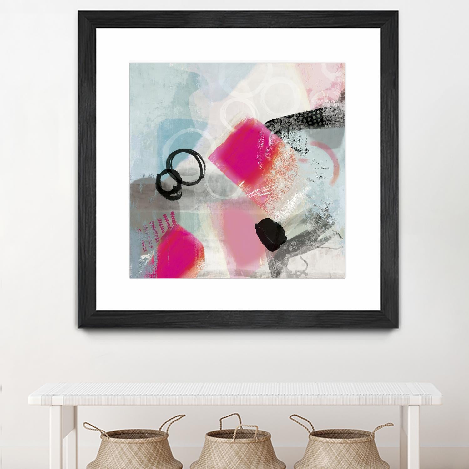 Rush by PI Studio on GIANT ART - cyan abstract