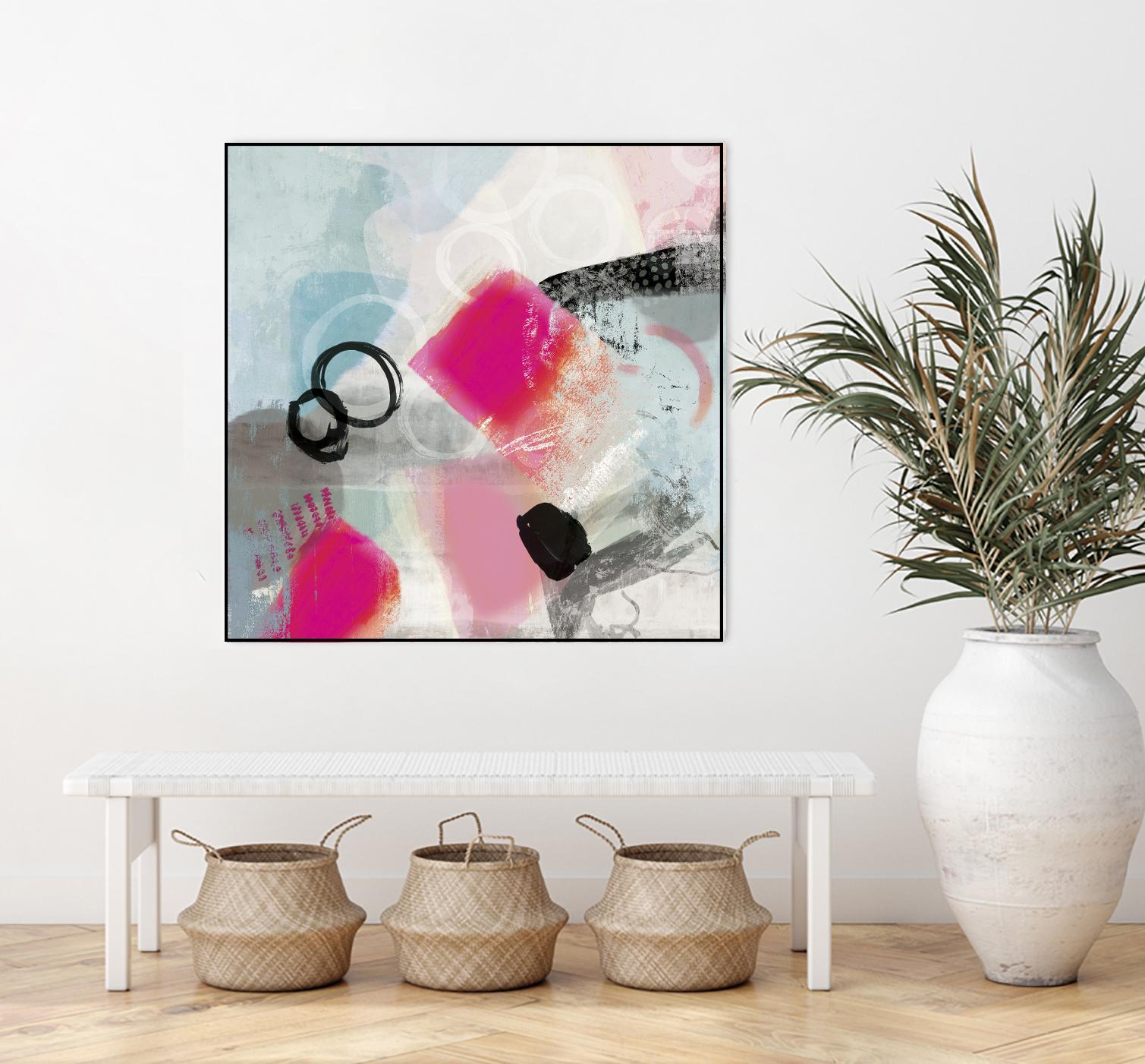 Rush by PI Studio on GIANT ART - cyan abstract