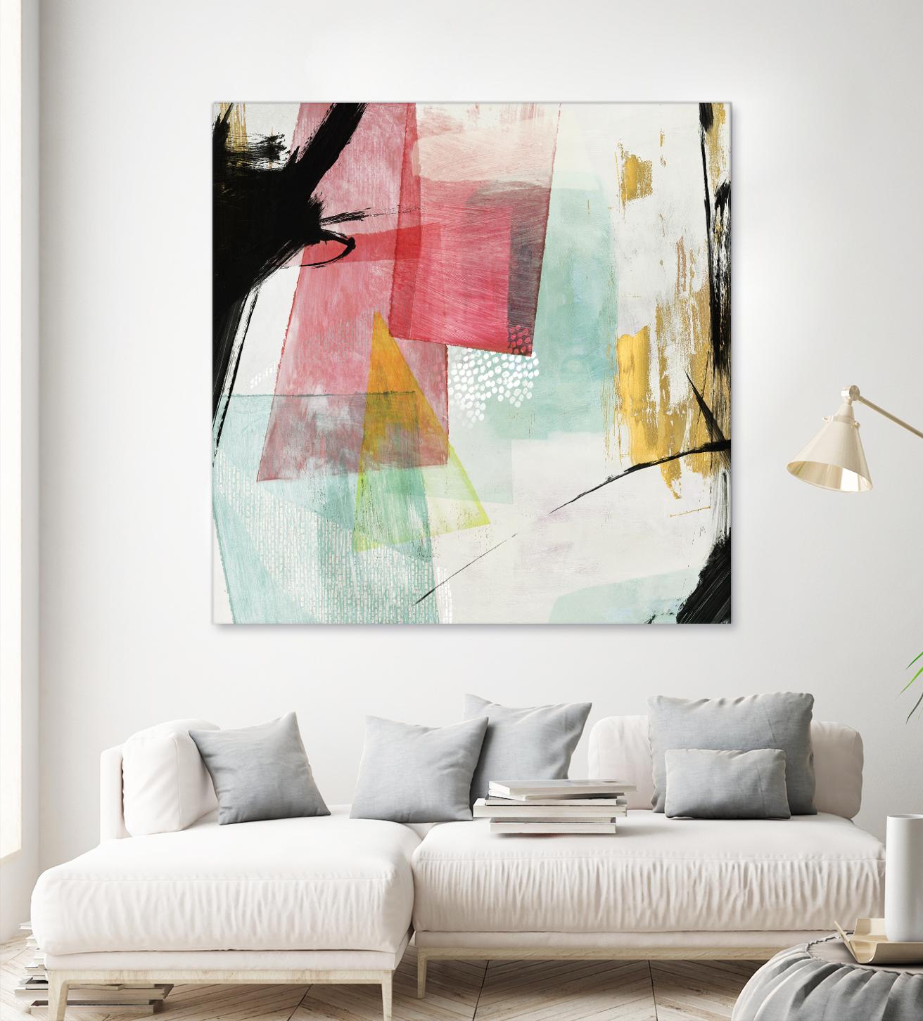 Transparent I by PI Studio on GIANT ART - white abstract