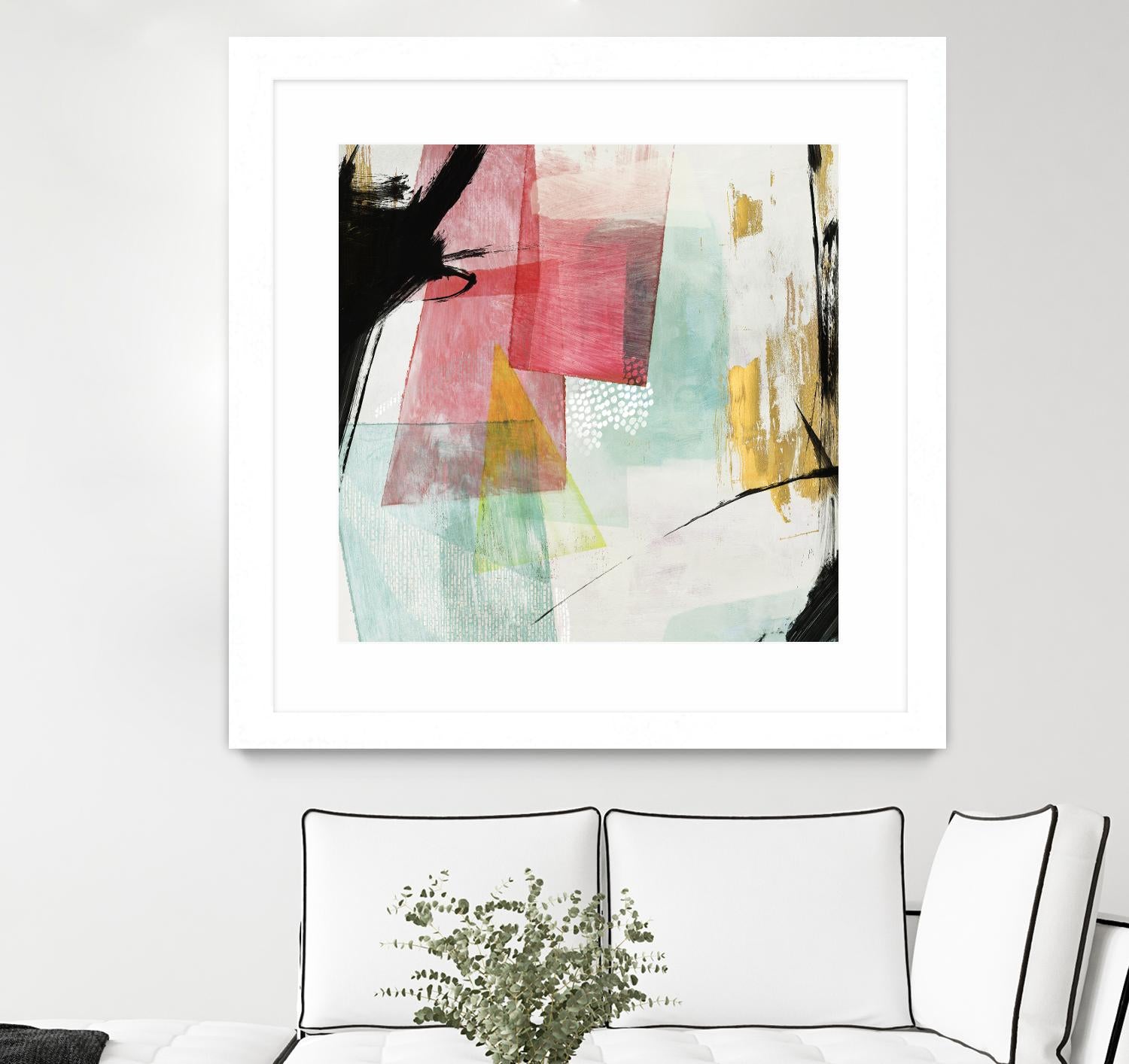 Transparent I by PI Studio on GIANT ART - white abstract