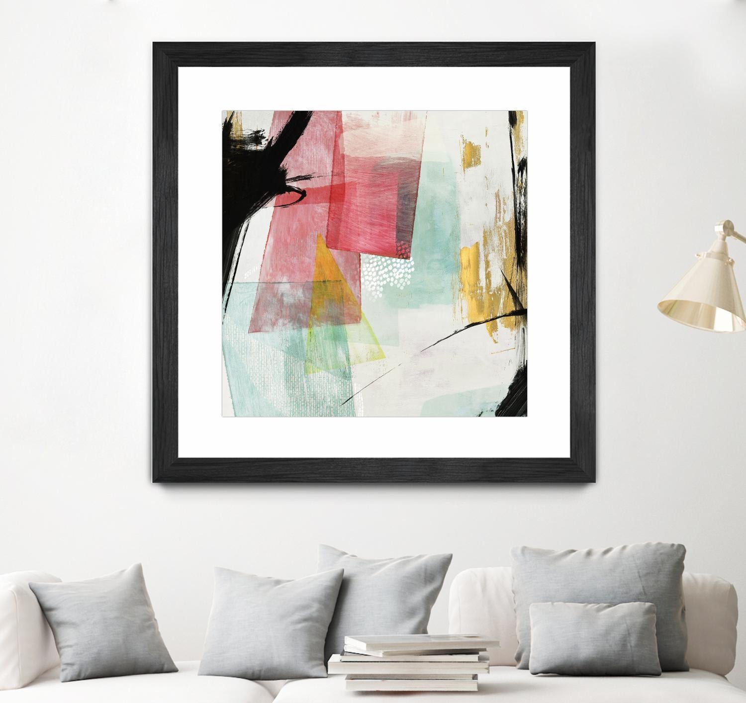 Transparent I by PI Studio on GIANT ART - white abstract