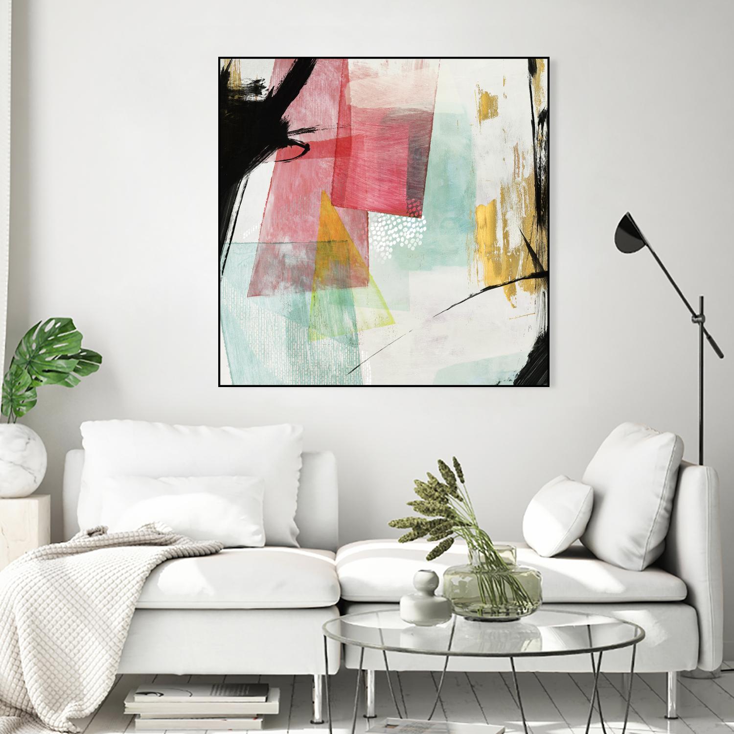 Transparent I by PI Studio on GIANT ART - white abstract