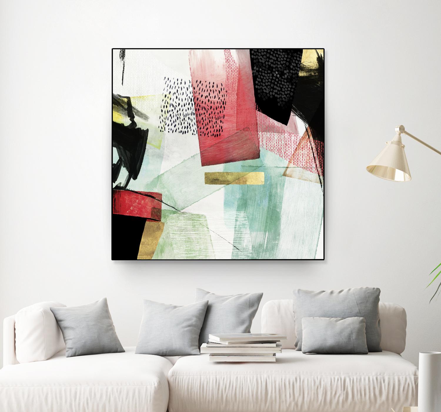 Transparent II by PI Studio on GIANT ART - white abstract