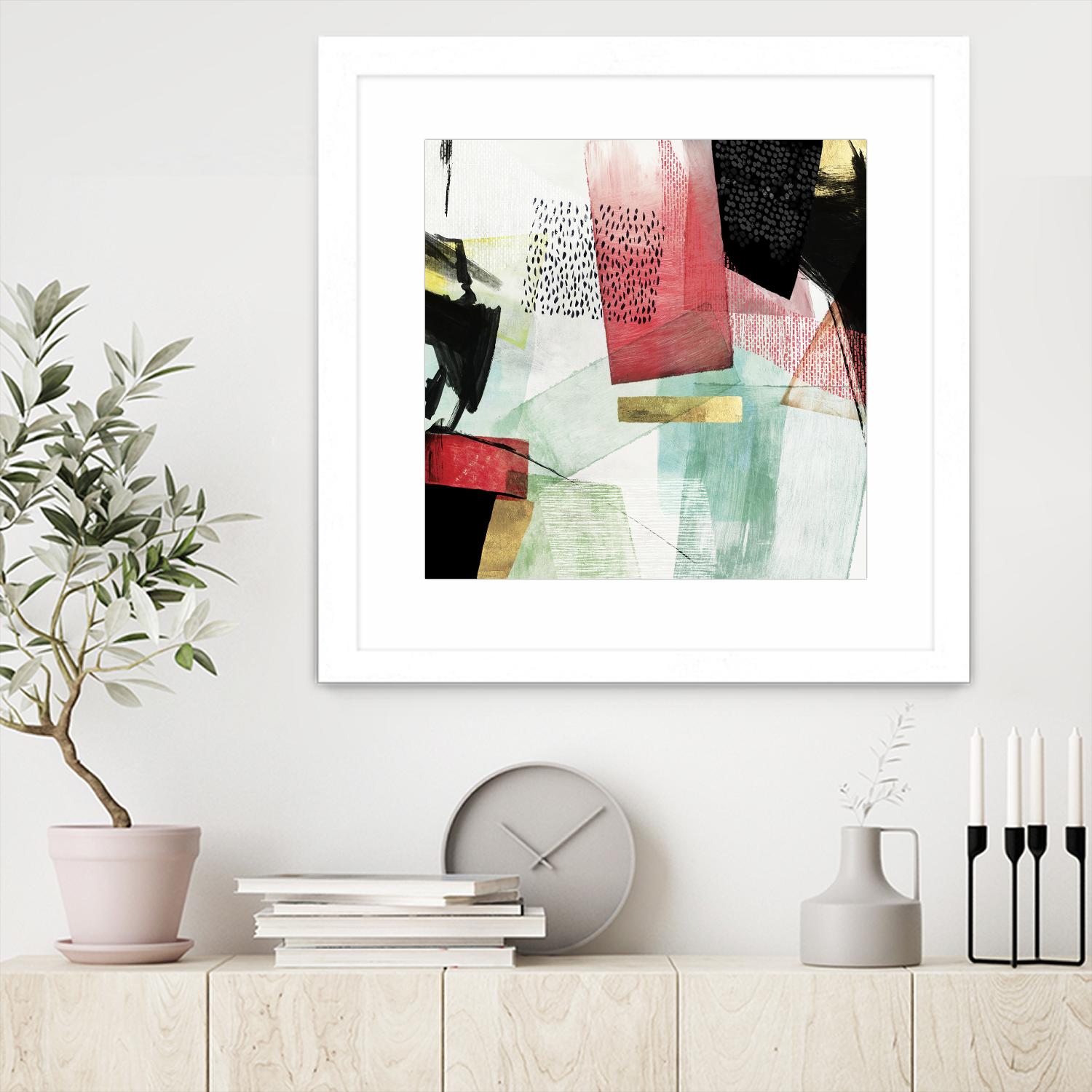 Transparent II by PI Studio on GIANT ART - white abstract