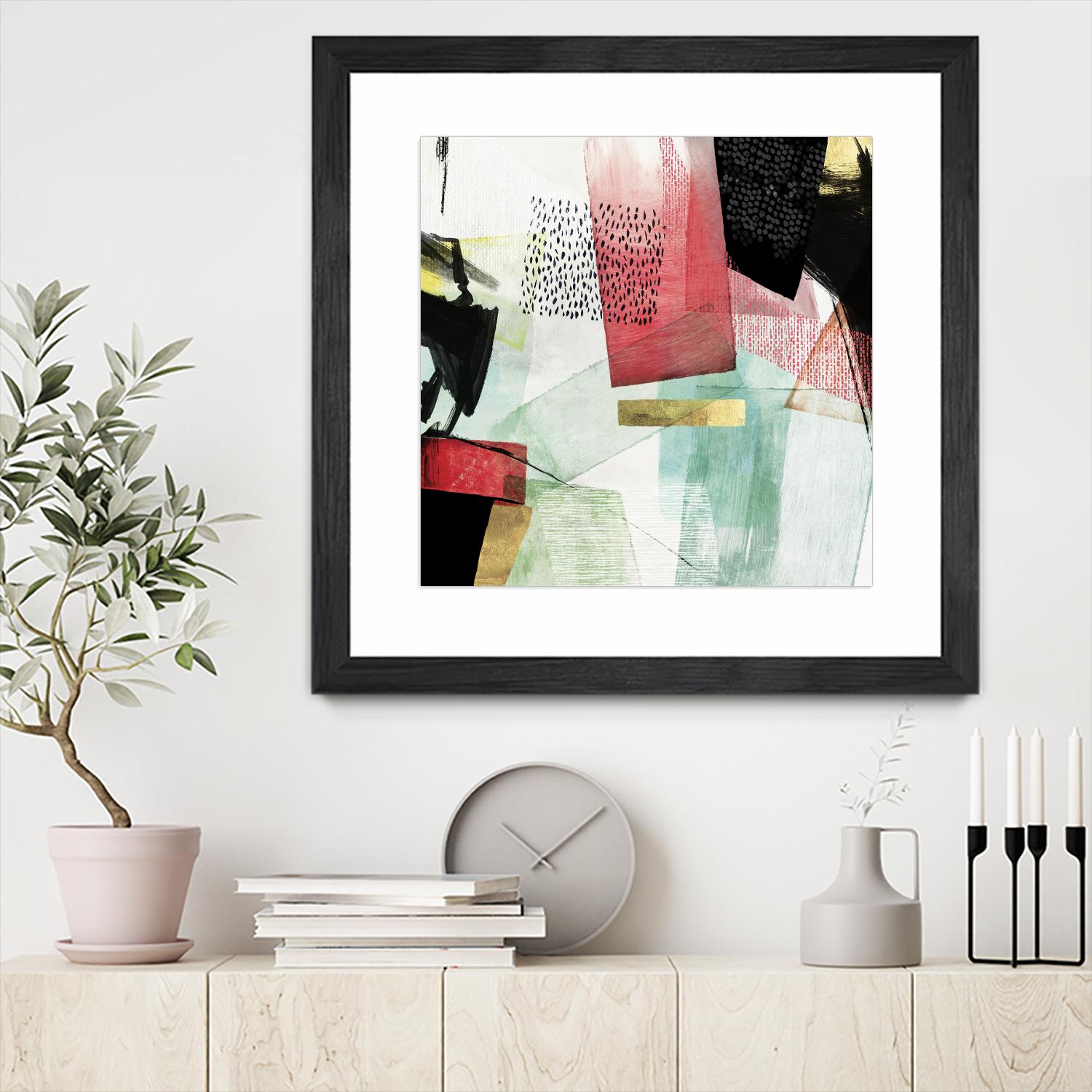 Transparent II by PI Studio on GIANT ART - white abstract