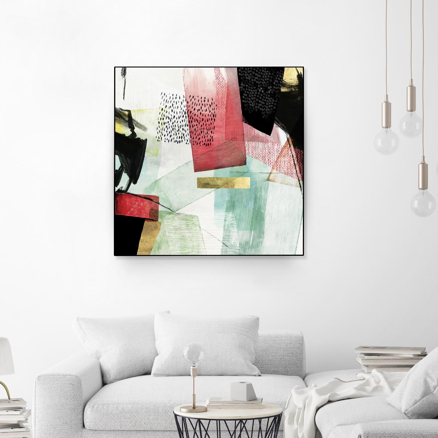 Transparent II by PI Studio on GIANT ART - white abstract