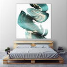 Swirl I by PI Studio on GIANT ART - white abstract