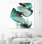 Swirl I by PI Studio on GIANT ART - white abstract