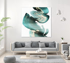 Swirl I by PI Studio on GIANT ART - white abstract