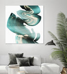 Swirl I by PI Studio on GIANT ART - white abstract