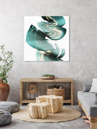 Swirl I by PI Studio on GIANT ART - white abstract