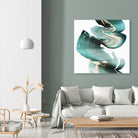 Swirl I by PI Studio on GIANT ART - white abstract
