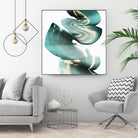 Swirl I by PI Studio on GIANT ART - white abstract