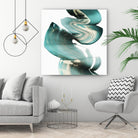 Swirl I by PI Studio on GIANT ART - white abstract