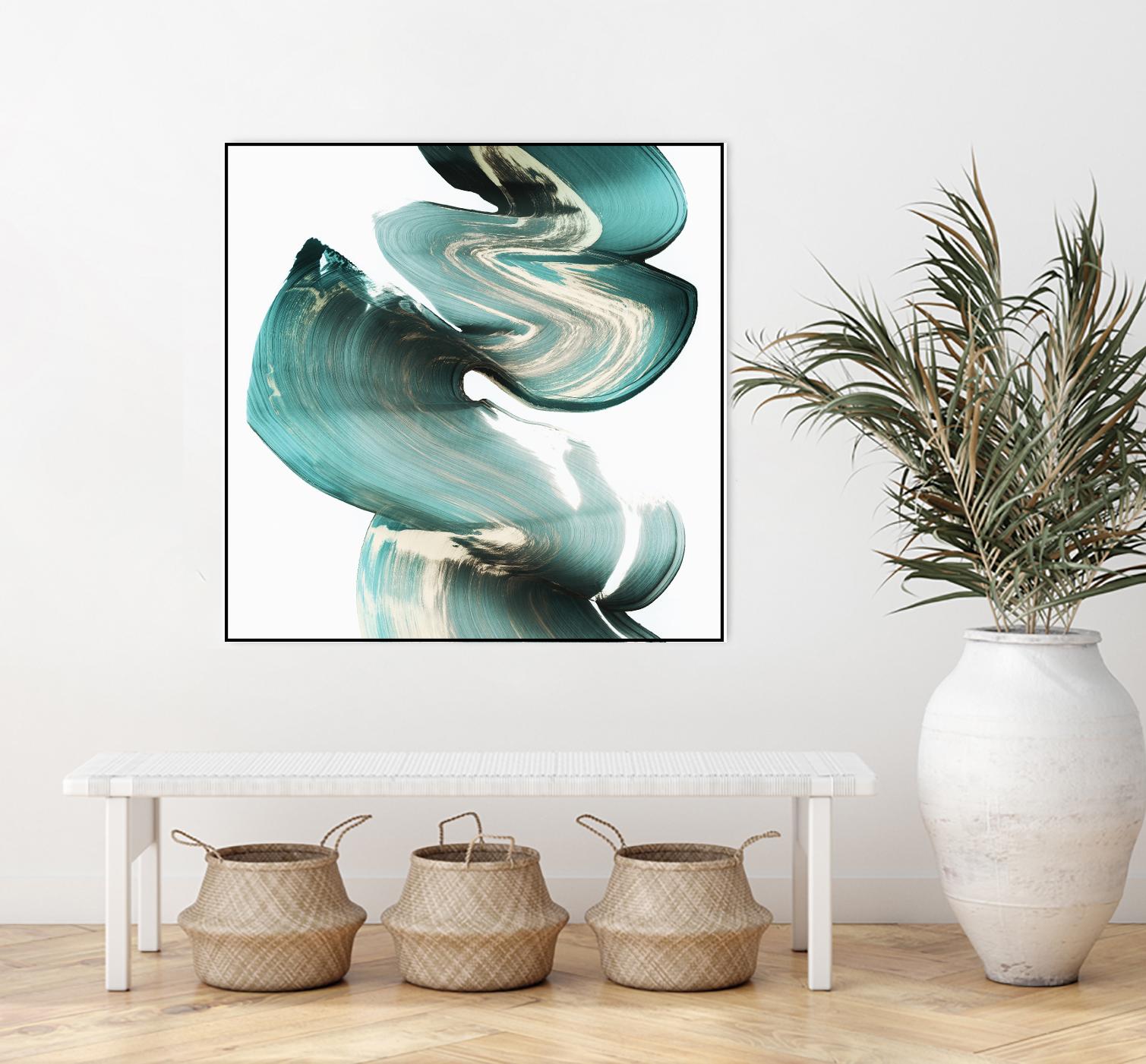 Swirl I by PI Studio on GIANT ART - white abstract